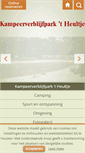 Mobile Screenshot of camping-heultje.be
